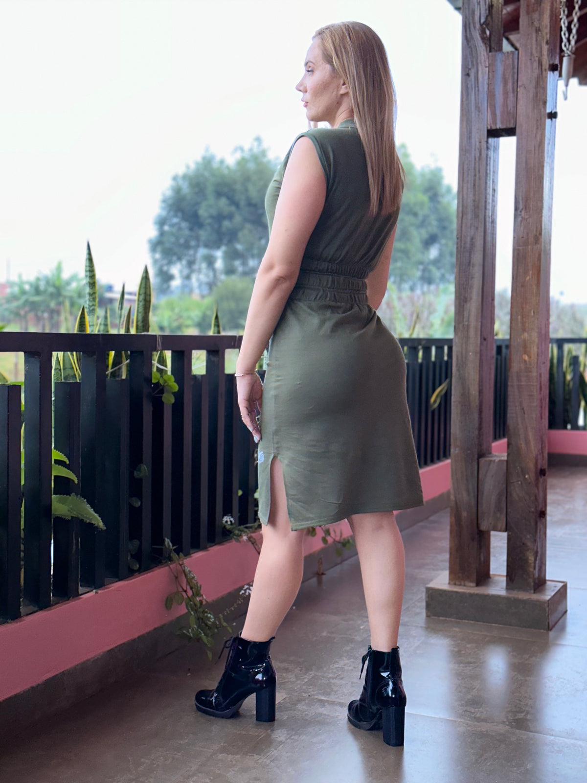 Vestido verde