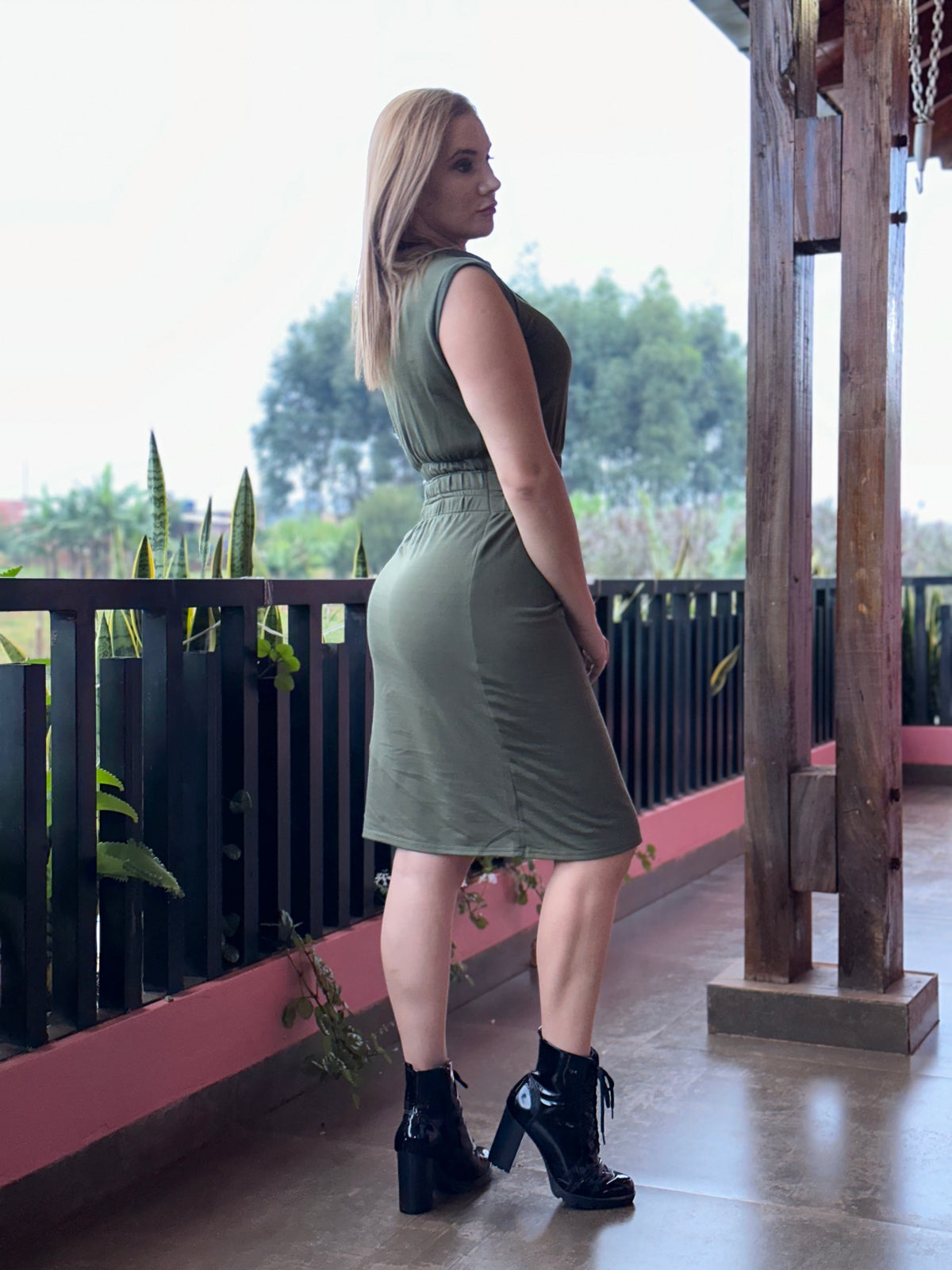 Vestido verde